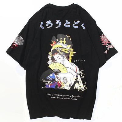 T Shirt Japonais Éventail | MJ FRANKO