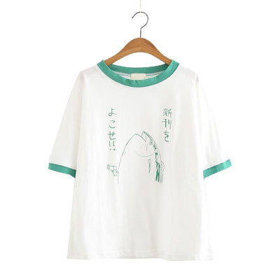 T Shirt Japonais Poisson | MJ FRANKO