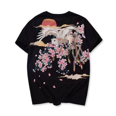 T Shirt Phoenix Fleurs | MJ FRANKO
