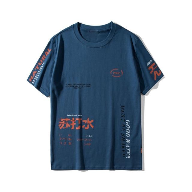 T Shirt Streetwear Ecriture Japonaise | MJ FRANKO