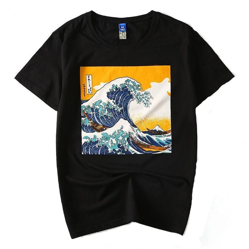 T Shirt Vague Hokusai | MJ FRANKO