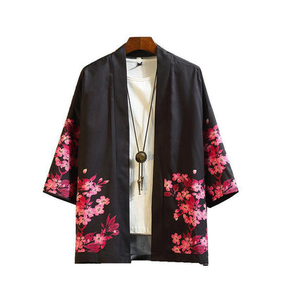 Veste Kimono Japonaise Grues | MJ FRANKO